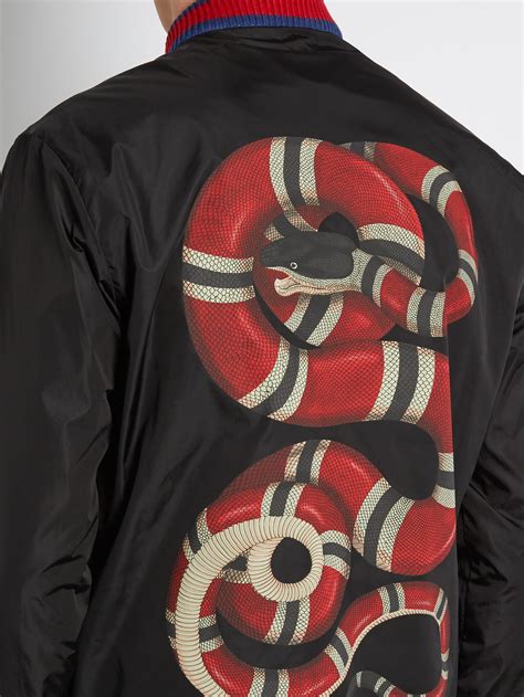 fake gucci.snake.leather jacket|authentic vs real gucci.